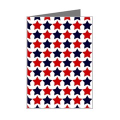 Patriot Stars Mini Greeting Card by StuffOrSomething