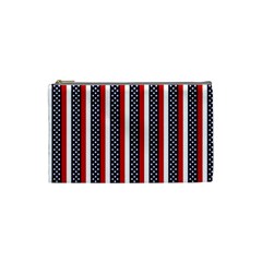 Patriot Stripes Cosmetic Bag (small) by StuffOrSomething