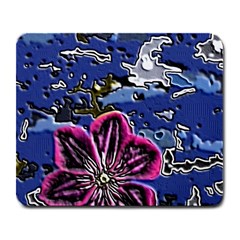 Flooded Flower Large Mouse Pad (rectangle)