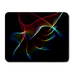 Imagine, Through The Abstract Rainbow Veil Small Mouse Pad (rectangle) by DianeClancy