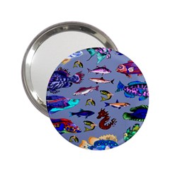 Fishy Handbag Mirror (2 25 )