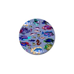 Fishy Golf Ball Marker 10 Pack