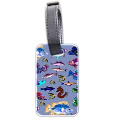 Fishy Luggage Tag (two Sides)