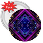 Galaxy 3  Button (10 pack) Front