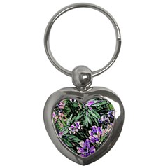 Garden Greens Key Chain (heart)