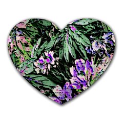 Garden Greens Mouse Pad (heart)