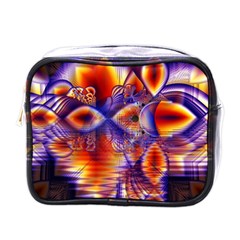 Winter Crystal Palace, Abstract Cosmic Dream Mini Toiletries Bag (one Side) by DianeClancy