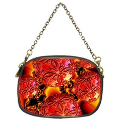  Flame Delights, Abstract Red Orange Chain Purse (two Sided)  by DianeClancy