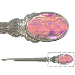 Glorious Skies, Abstract Pink And Yellow Dream Letter Opener by DianeClancy