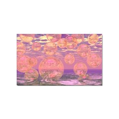 Glorious Skies, Abstract Pink And Yellow Dream Sticker 10 Pack (rectangle) by DianeClancy