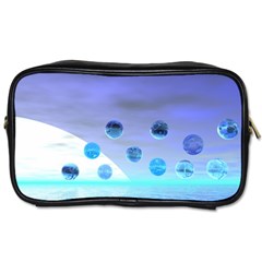 Moonlight Wonder, Abstract Journey To The Unknown Travel Toiletry Bag (one Side) by DianeClancy