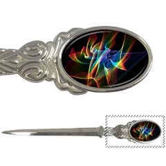 Aurora Ribbons, Abstract Rainbow Veils  Letter Opener