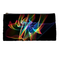 Aurora Ribbons, Abstract Rainbow Veils  Pencil Case by DianeClancy