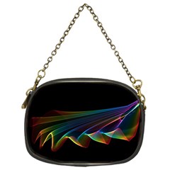  Flowing Fabric Of Rainbow Light, Abstract  Chain Purse (one Side) by DianeClancy