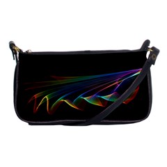  Flowing Fabric Of Rainbow Light, Abstract  Evening Bag by DianeClancy