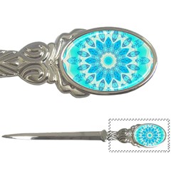 Blue Ice Goddess, Abstract Crystals Of Love Letter Opener