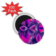 Rose Crystal Palace, Abstract Love Dream  1 75  Button Magnet (100 Pack) by DianeClancy