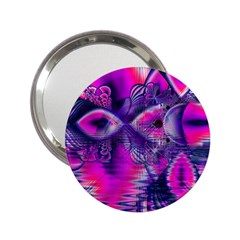 Rose Crystal Palace, Abstract Love Dream  Handbag Mirror (2 25 ) by DianeClancy