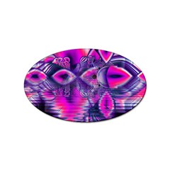 Rose Crystal Palace, Abstract Love Dream  Sticker 100 Pack (oval) by DianeClancy