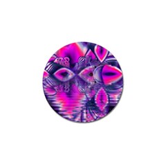 Rose Crystal Palace, Abstract Love Dream  Golf Ball Marker 4 Pack by DianeClancy