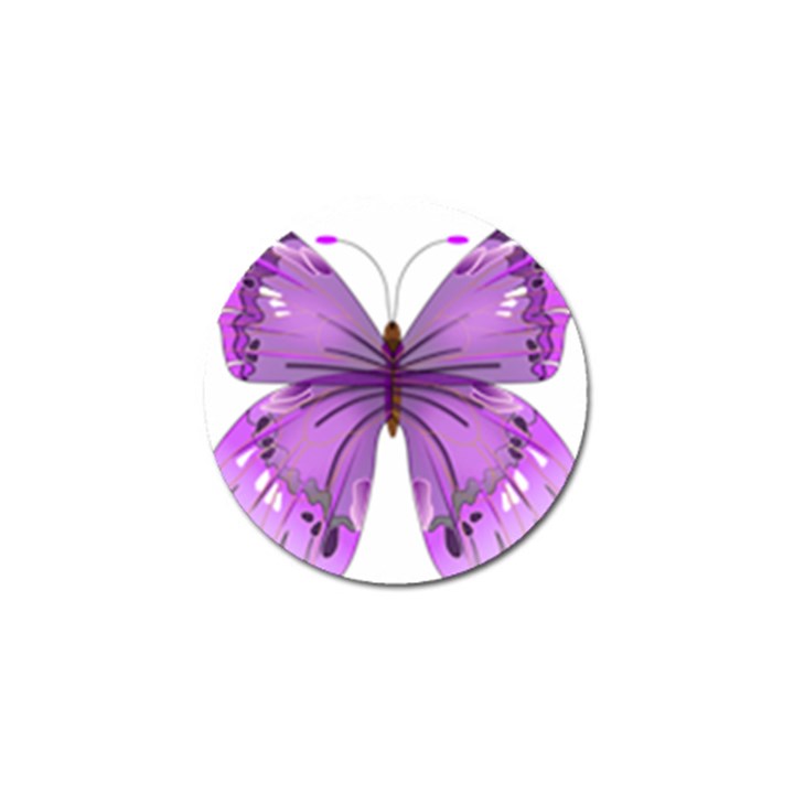 Purple Awareness Butterfly Golf Ball Marker 10 Pack