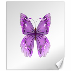 Purple Awareness Butterfly Canvas 20  X 24  (unframed) by FunWithFibro