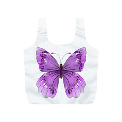 Purple Awareness Butterfly Reusable Bag (s) by FunWithFibro