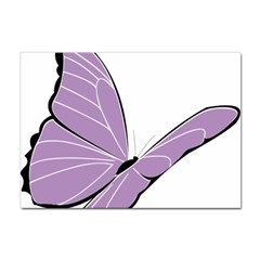 Purple Awareness Butterfly 2 A4 Sticker 100 Pack by FunWithFibro