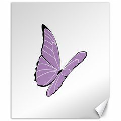 Purple Awareness Butterfly 2 Canvas 20  X 24  (unframed) by FunWithFibro