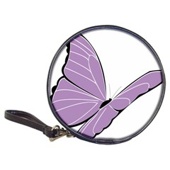 Purple Awareness Butterfly 2 Cd Wallet by FunWithFibro