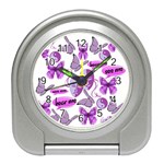 Invisible Illness Collage Desk Alarm Clock Front