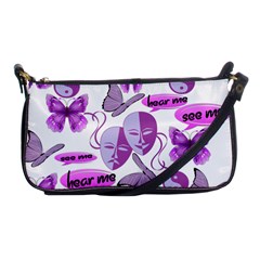 Invisible Illness Collage Evening Bag by FunWithFibro