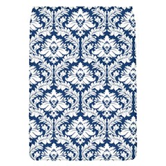 White On Blue Damask Removable Flap Cover (small) by Zandiepants