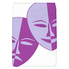 Comedy & Tragedy Of Chronic Pain Removable Flap Cover (small) by FunWithFibro