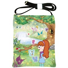 Fairy Kingdom Shoulder Sling Bag by CaterinaBassano