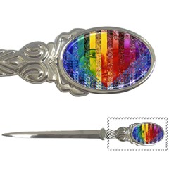 Conundrum I, Abstract Rainbow Woman Goddess  Letter Opener