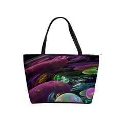 Creation Of The Rainbow Galaxy, Abstract Large Shoulder Bag by DianeClancy