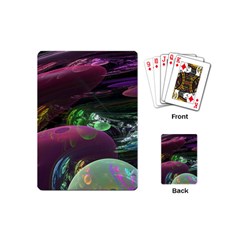 Creation Of The Rainbow Galaxy, Abstract Playing Cards (mini) by DianeClancy