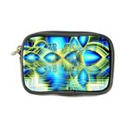 Crystal Lime Turquoise Heart Of Love, Abstract Coin Purse