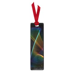 Abstract Rainbow Lily, Colorful Mystical Flower  Small Bookmark by DianeClancy
