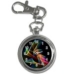 Crystal Rainbow, Abstract Winds Of Love  Key Chain Watch Front