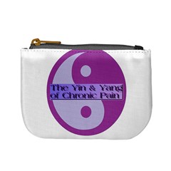 Yin & Yang Of Chronic Pain Coin Change Purse by FunWithFibro