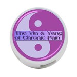 Yin & Yang Of Chronic Pain 4-Port USB Hub (One Side) Front