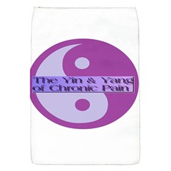 Yin & Yang Of Chronic Pain Removable Flap Cover (small) by FunWithFibro