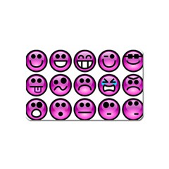 Chronic Pain Emoticons Magnet (name Card) by FunWithFibro