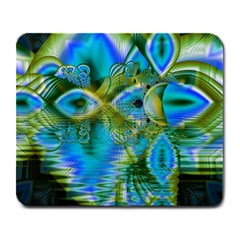 Mystical Spring, Abstract Crystal Renewal Large Mouse Pad (Rectangle)