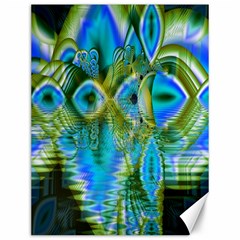 Mystical Spring, Abstract Crystal Renewal Canvas 12  x 16  (Unframed)