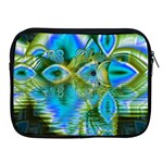 Mystical Spring, Abstract Crystal Renewal Apple iPad Zippered Sleeve Front