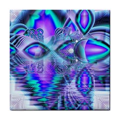 Peacock Crystal Palace Of Dreams, Abstract Ceramic Tile by DianeClancy