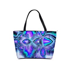 Peacock Crystal Palace Of Dreams, Abstract Large Shoulder Bag by DianeClancy